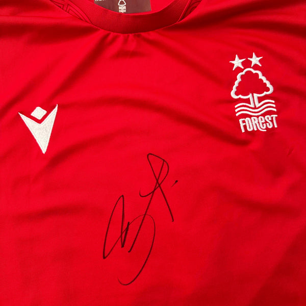 Nottingham Forest Felipe signed shirt 