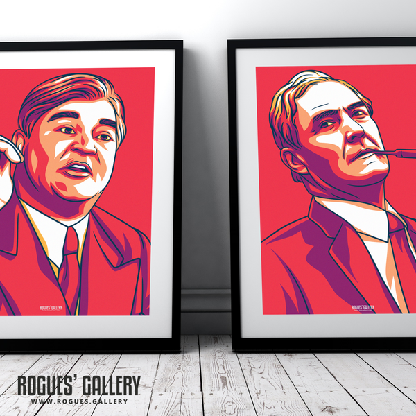 Labour Party Icons art A3 prints framed propaganda