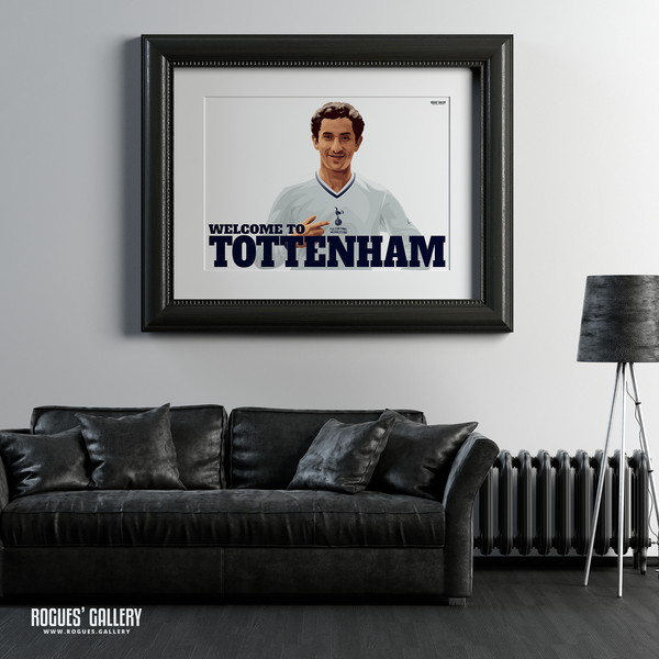 Ossie Ardiles Argentina Spurs Tottenham Hotspur Midfielder FA Cup THFC A1 print