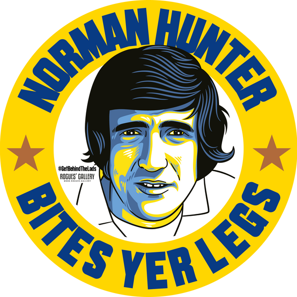 Norman Hunter Leeds United defender bites yer legs beer mats Edits