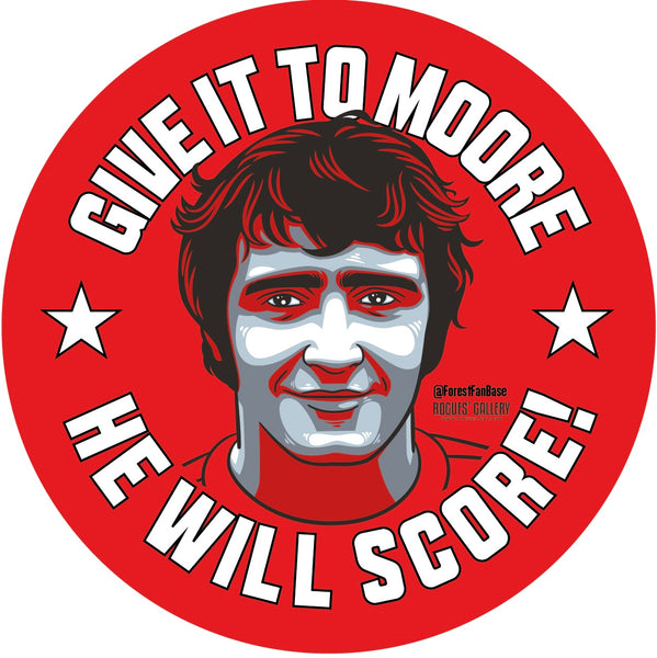 Ian Storey-Moore Nottingham Forest Sticker he will score