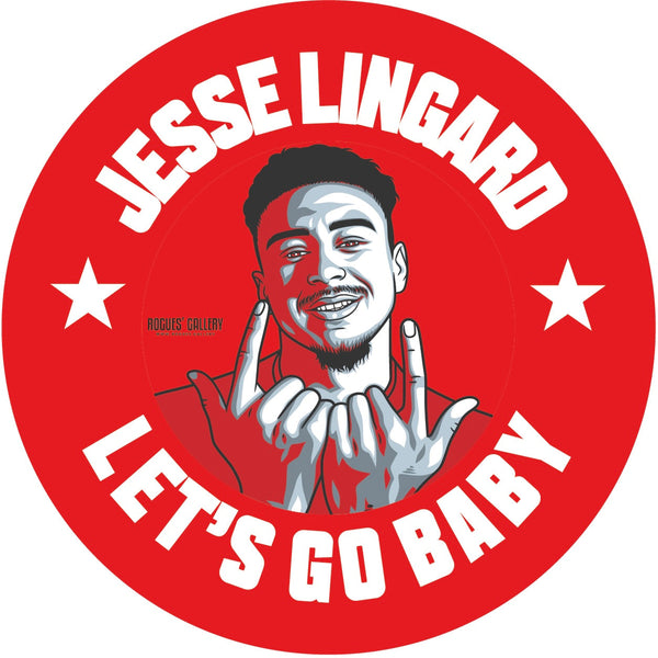 Jesse Lingard Nottingham Forest stickers #GetBehindTheLads Premier League