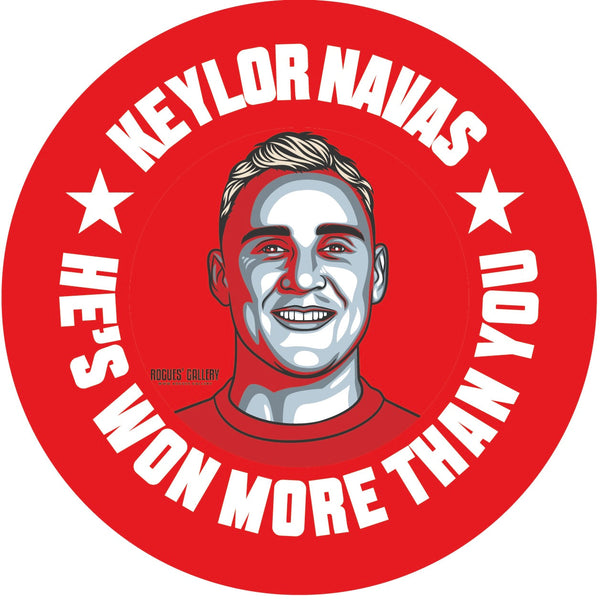 Keylor Nevas Nottingham Forest stickers #GetBehindTheLads Premier League