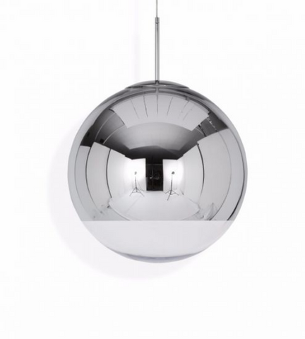 Tom Dixon 50cm Mirror Ball Pendant (and discontinued surface light)
