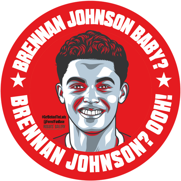 Forest #GetBehindTheLads Campaign Stickers