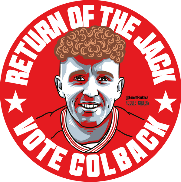 Jack Colback Nottingham Forest Midfieler Sticker