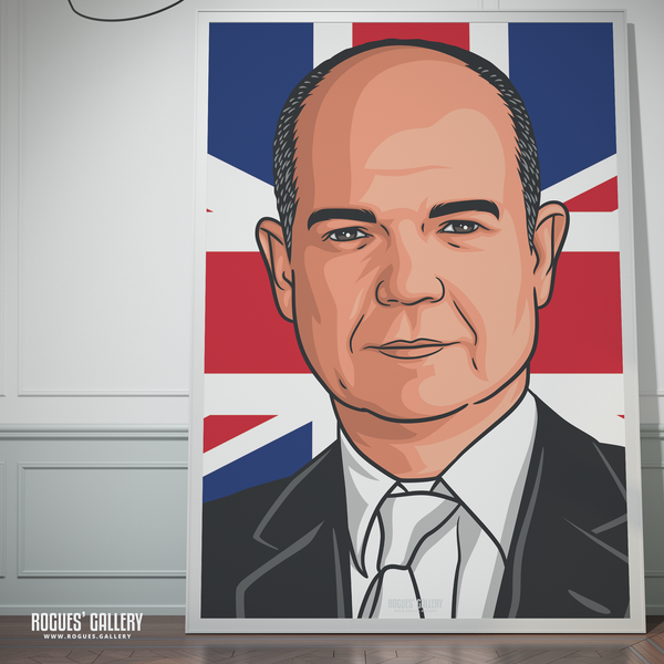 William Hague Conservative Party Leader huge poster signed autograph rare