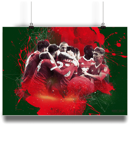 Nottingham Forest team Custom art NFFC City Ground