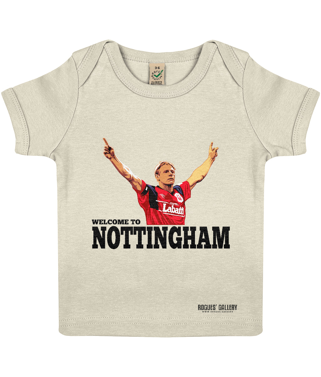 Psycho 'Welcome to Nottingham' Baby Lap T-Shirt