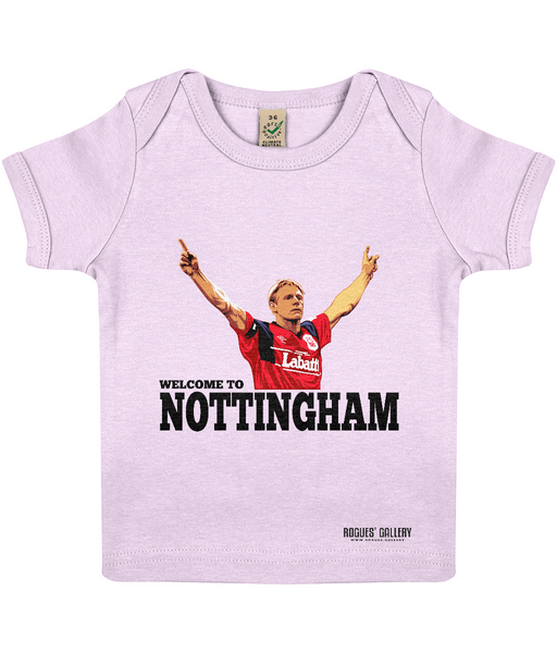 Psycho 'Welcome to Nottingham' Baby Lap T-Shirt