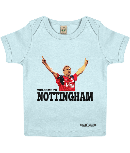 Psycho 'Welcome to Nottingham' Baby Lap T-Shirt
