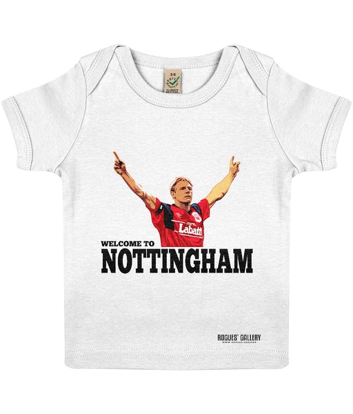 Psycho 'Welcome to Nottingham' Baby Lap T-Shirt