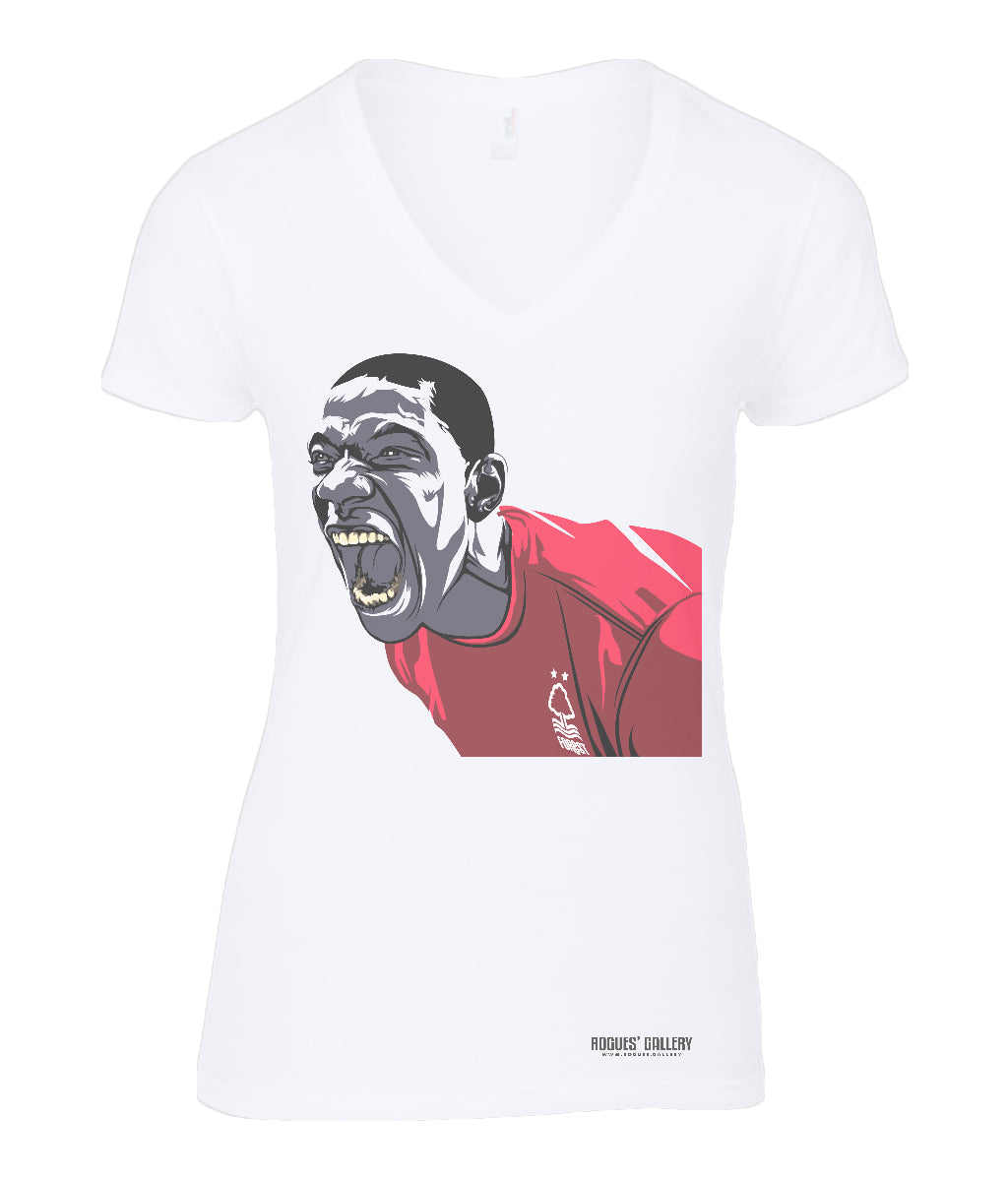 Mooooouuusssssii Ladies V Neck T-Shirt