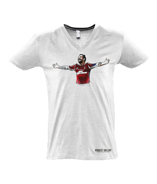 Left Winger V-Neck T-Shirt