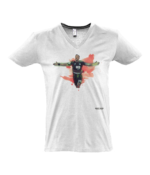 Greek God Red Splash T-Shirt