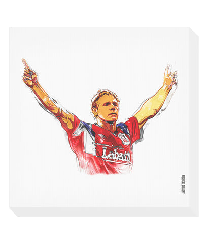 Psycho Salute Art Canvas