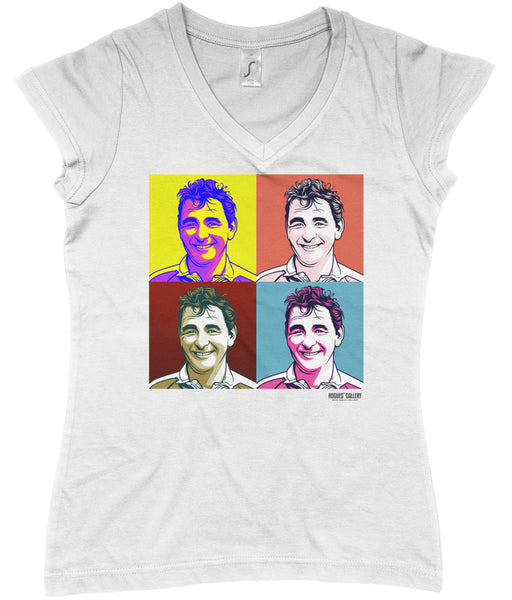 Clough Pop Art Ladies T-Shirt