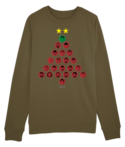 Forest Baubles Deluxe Men's Xmas Sweatshirt