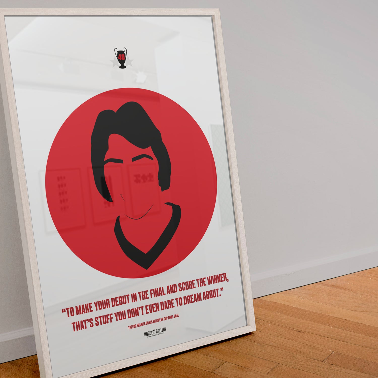 Trevor Francis - Iconic 40th Anniversary Print - A3 Print