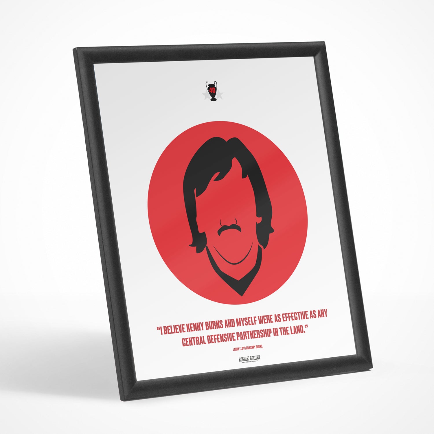 Kenny Burns - Iconic 40th Anniversary Print - A3 Print