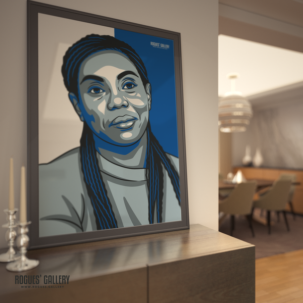 Kemi Badenoch art Conservative Party Leader Tory portrait framed picture