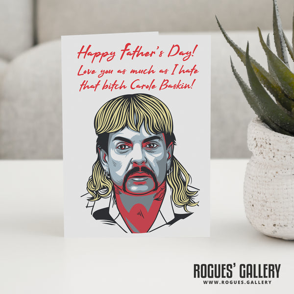 Joe Exotic aka The Tiger King Mother's Day & Father's Day Cards!