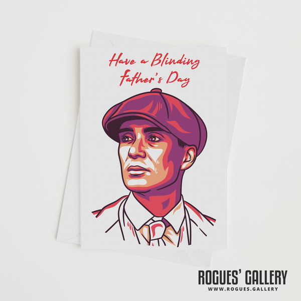 Thomas Shelby of Peaky Blinders Blinding Mother's Day & Father's Day Cards!