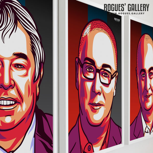 Iain Dale - LBC Radio Broadcaster - A3, A2, A1 & A0 Icon & Pop Art Prints