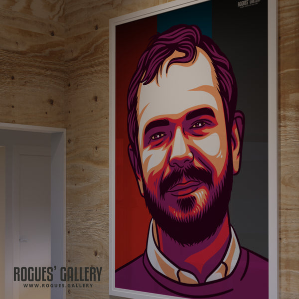 James O'Brien - LBC Radio Broadcaster - A3, A2, A1 & A0 Icon & Pop Art Prints