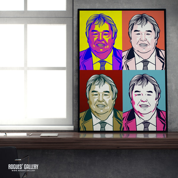 Nick Ferrari - LBC Radio Broadcaster - A3, A2, A1 & A0 Icon & Pop Art Prints