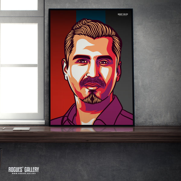 Maajid Nawaz - LBC Radio Broadcaster - A3, A2, A1 & A0 Icon & Pop Art Prints