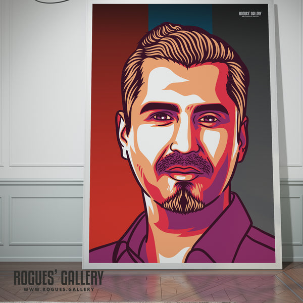 Maajid Nawaz - LBC Radio Broadcaster - A3, A2, A1 & A0 Icon & Pop Art Prints