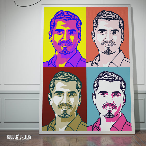 Maajid Nawaz - LBC Radio Broadcaster - A3, A2, A1 & A0 Icon & Pop Art Prints