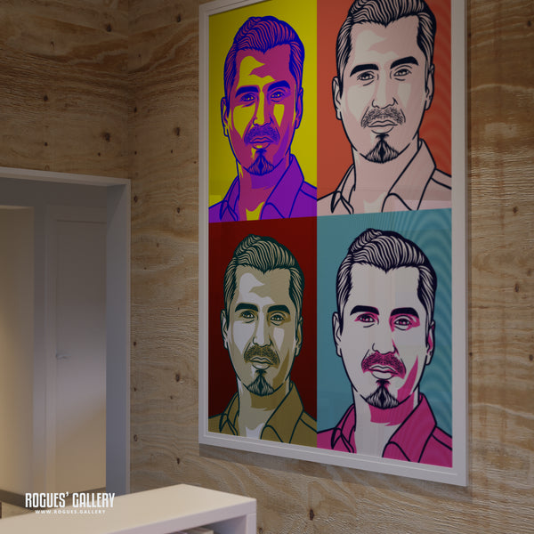 Maajid Nawaz - LBC Radio Broadcaster - A3, A2, A1 & A0 Icon & Pop Art Prints