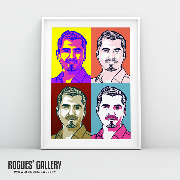Maajid Nawaz - LBC Radio Broadcaster - A3, A2, A1 & A0 Icon & Pop Art Prints