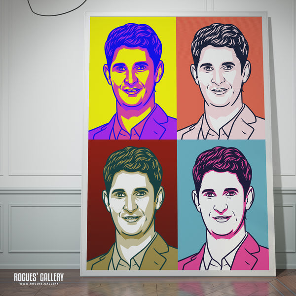 Tom Swarbrick - LBC Radio Broadcaster - A3, A2, A1 & A0 Icon & Pop Art Prints