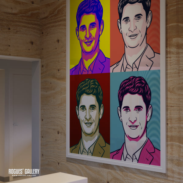 Tom Swarbrick - LBC Radio Broadcaster - A3, A2, A1 & A0 Icon & Pop Art Prints