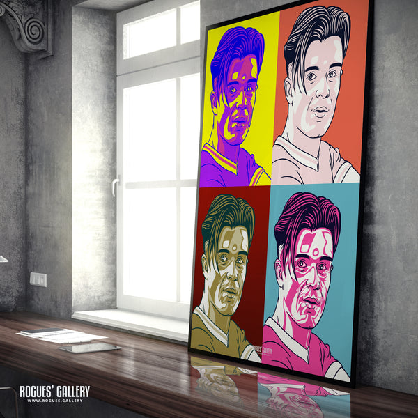 Jack Grealish - Aston Villa Magician - A0, A1, A2 or A3 Pop Art Prints