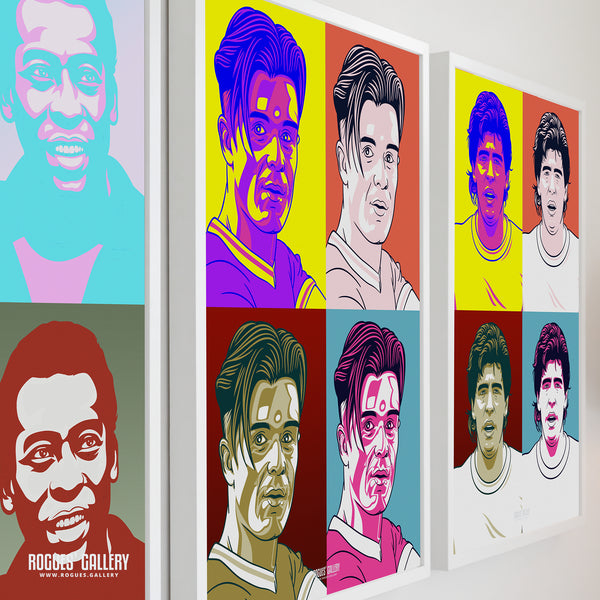 Jack Grealish - Aston Villa Magician - A0, A1, A2 or A3 Pop Art Prints