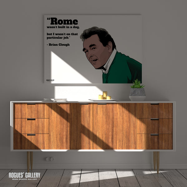 Clough: Rome Quote - A3, A2, A1 or A0 Prints