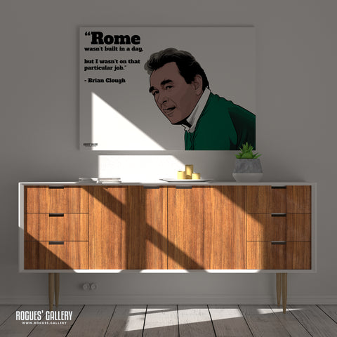 Clough: Rome Quote - A3, A2, A1 or A0 Prints