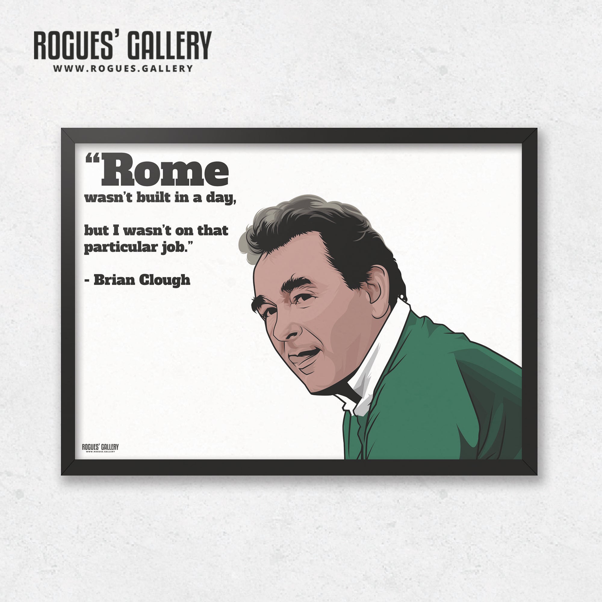 Clough: Rome Quote - A3, A2, A1 or A0 Prints