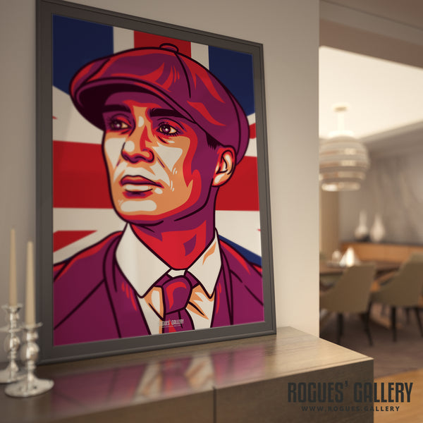 Thomas Shelby of BBC's Peaky Blinders - A3, A2, A1 & A0 True Brit Print