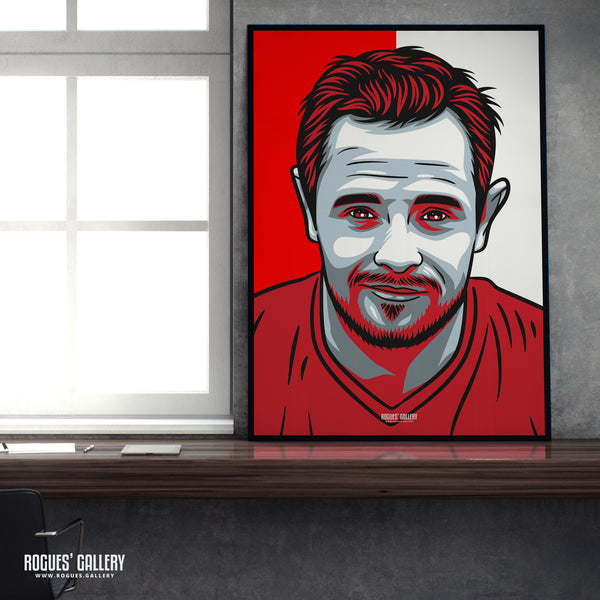 Andy Reid - Nottingham Forest Legend - A0, A1 or A3 Icon Prints