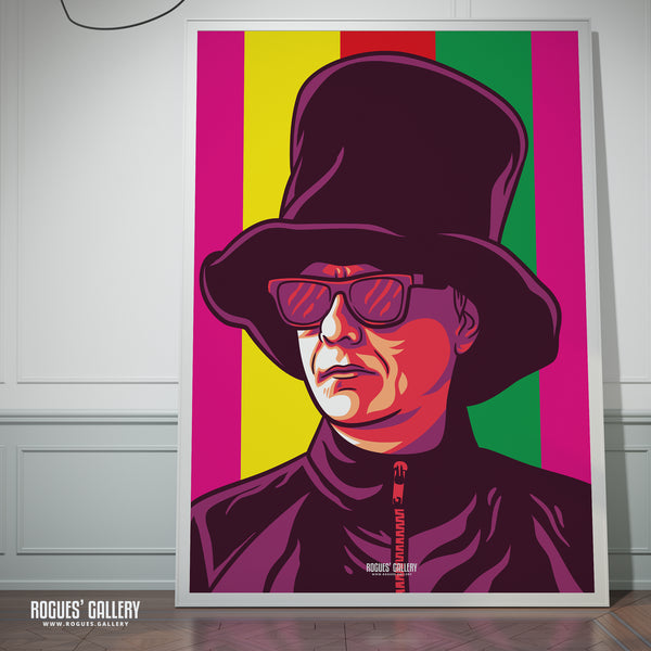 Pet Shop Boys' Chris Lowe - A3, A2, A1 or A0 Icon Print