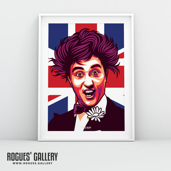 Ken Dodd - A3, A2, A1 & A0 True Brit Print