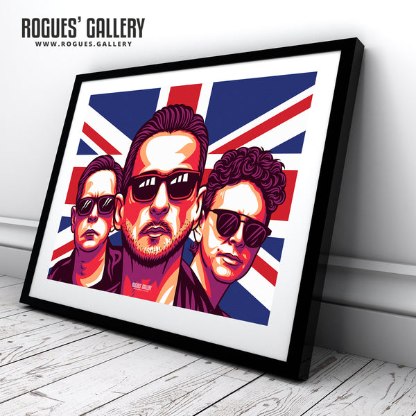 Depeche Mode - A3, A2, A1 or A0 True Brit Print