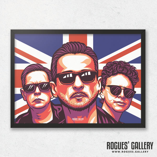 Depeche Mode - A3, A2, A1 or A0 True Brit Print