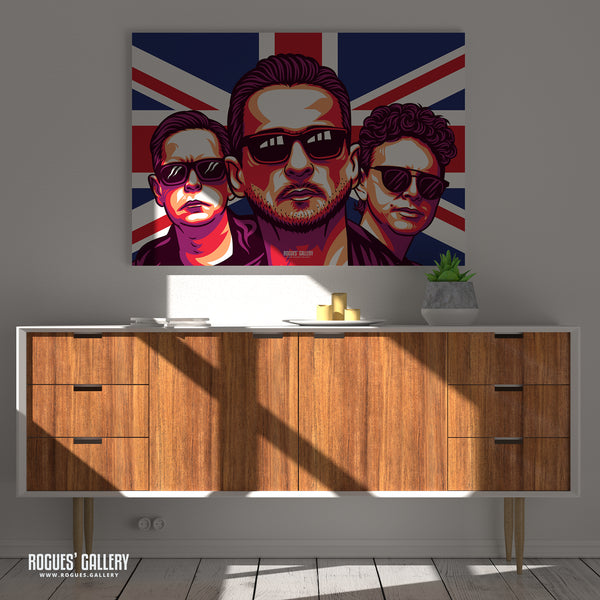 Depeche Mode - A3, A2, A1 or A0 True Brit Print