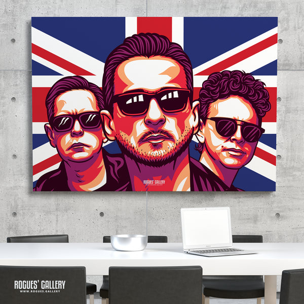 Depeche Mode - A3, A2, A1 or A0 True Brit Print
